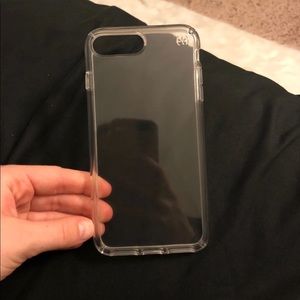 Clear iPhone 7/8 plus speck case